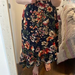 Floral skirt